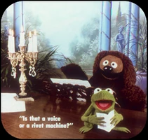 B2 Robin sings, Rowlf swings.