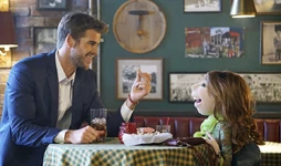 Liam Hemsworth and Debbie"Bear Left Then Bear Write"