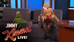 Jimmy kimmel kermit piggy 2015