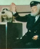 The Captain and Sprocket appearing at the 1984 Children's Royal Variety Performance