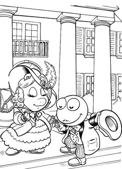 muppet babies coloring pages