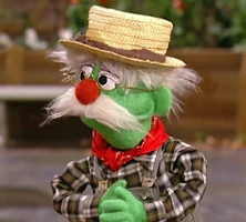 Old MacDonald (Green) from Sesame Street