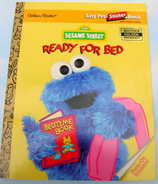 Ready for Bed Easy Peel Sticker Book Golden Books 1997