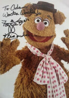 Fozzie Bear & Eric Jacobsonsigned by Jacobson