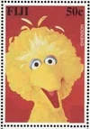 Big bird stamp fiji