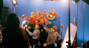 Behind the scenes of "Munching Forest