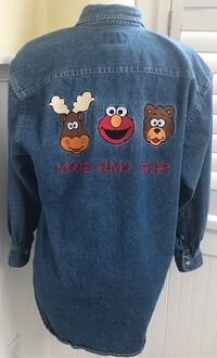 Sesame Street General Store Moose Elmo Bear jacket