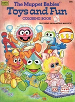 The Muppet Babies Toys and Fun Happy House Books 1985 Art by Guy Gilchrist
