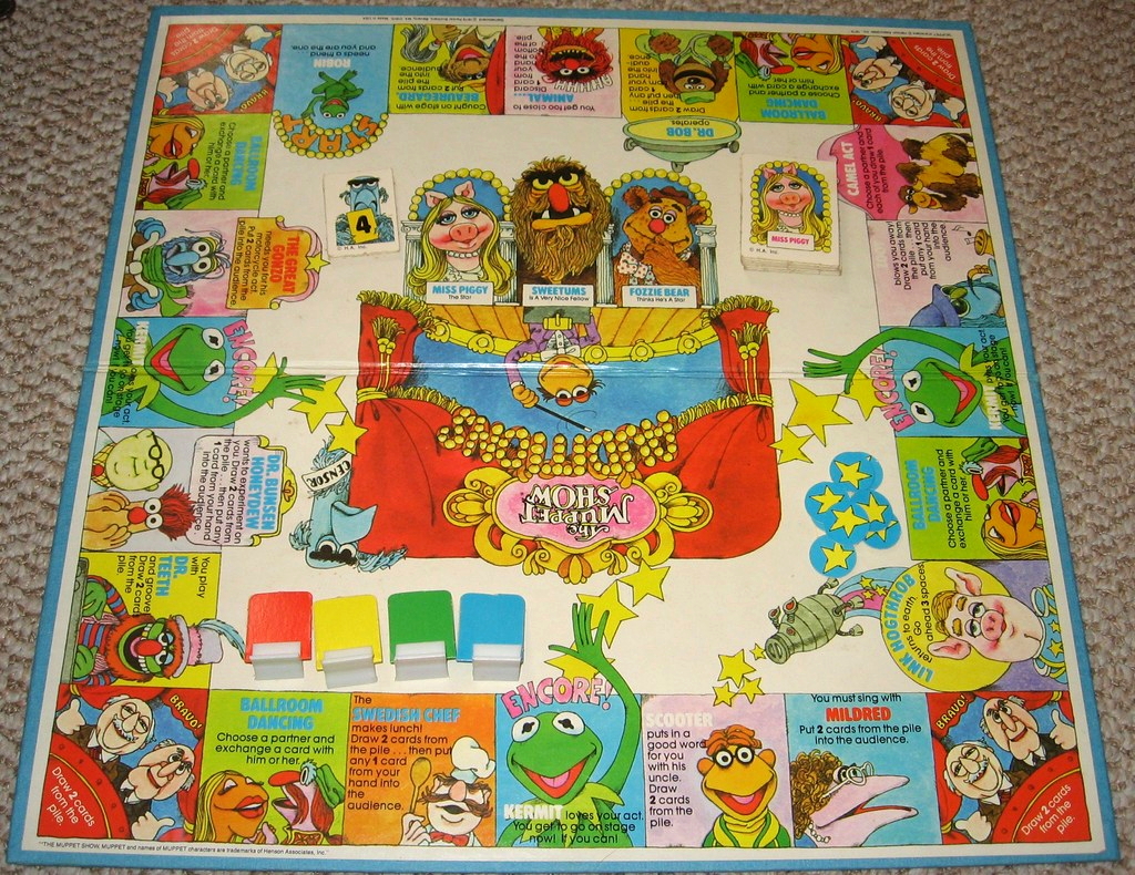 The Muppet Show Board Game of the Stars | Muppet Wiki | Fandom