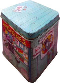 Sesametin-magazinestand