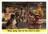 95: "Okay, gang, time for the safari to start."