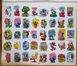 Sesame Street 1995 Calendar with Stickers | Muppet Wiki | Fandom