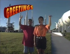 Miles and Gabi visit Space Camp.
