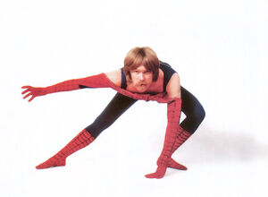 Seagren on The Electric Company as the first live-action Spider-Man.