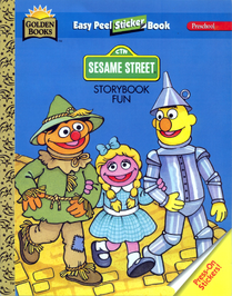 Sesame Street Storybook Fun Sticker Time Golden Books 1995
