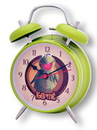 Clock alarm kermit