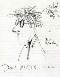 Sketch by Jim Henson.