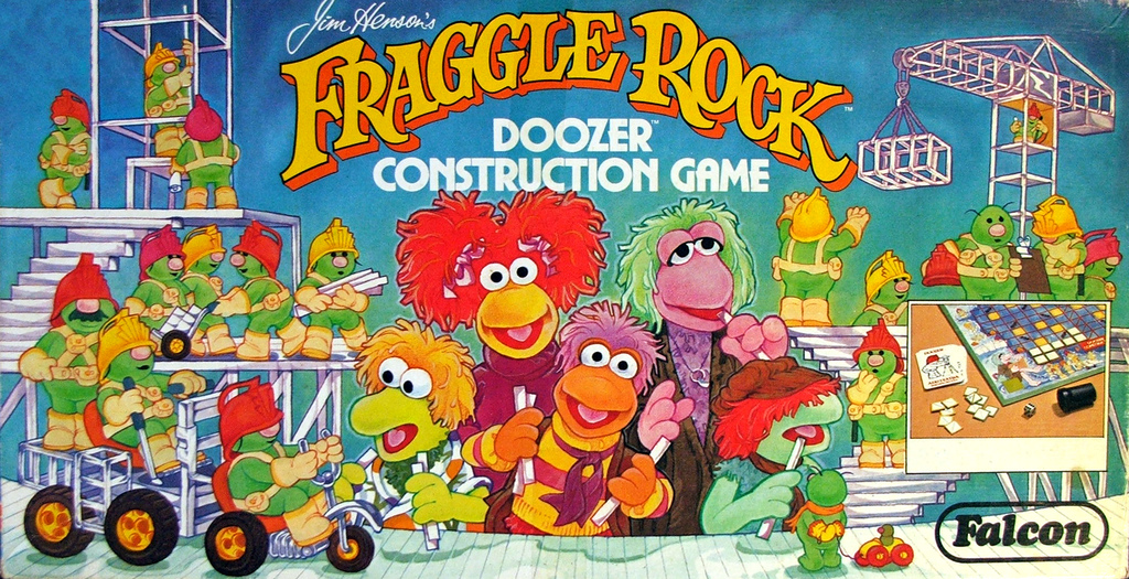 Doozer Construction Zone Ahead Fraggle Rock Home Business Office Sign 