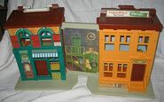 "Sesame Street Apartments" set