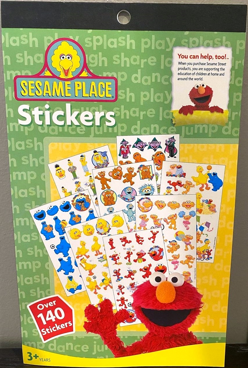 Sesame Street stickers (Sesame Place), Muppet Wiki