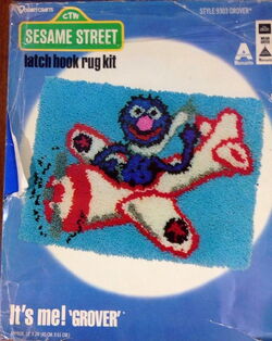 Janlynn Sesame Street Big Bird Latch Hook Kit 13 x 13