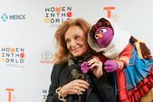 Diane Von Furstenberg with Zari