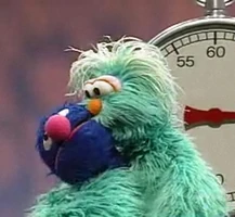 Rosita & GroverSesame Street sketch