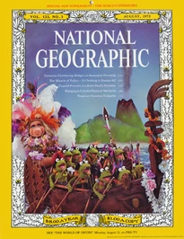 August National Geographic: Pearls Cast Upon the Pacific