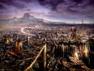 Treeless wasteland