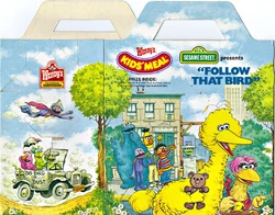 Follow That Bird Wendy's Kids Meal 1985