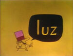 Speech Balloon: L - Luz (Spanish)