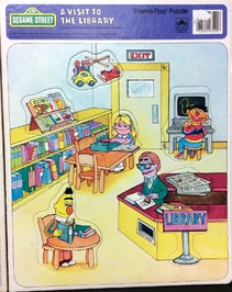 "A Visit to the Library" 1984, Merrigold Press