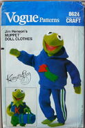 Pattern #8624 Kermit the Frog Jogging Wardrobe (1983)