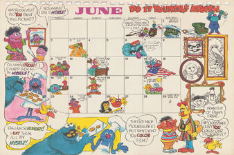 The Sesame Street 1974 Activity Calendar 