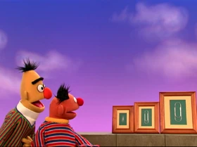 Ernie and Bert: Paper Clips and Fire Engine | Muppet Wiki | Fandom