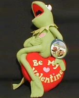 Kermit on a valentine