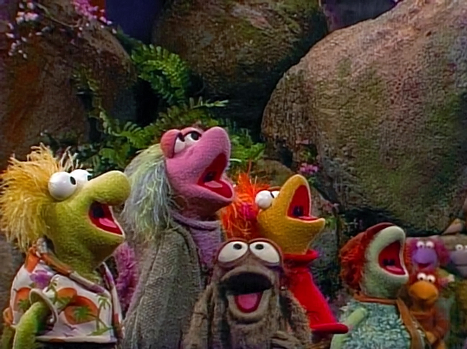 Fraggle Rock meme so i was there watching on Bingeclock