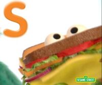 Sandwich ("S is for snack") "The Sesame Street Alphabet"