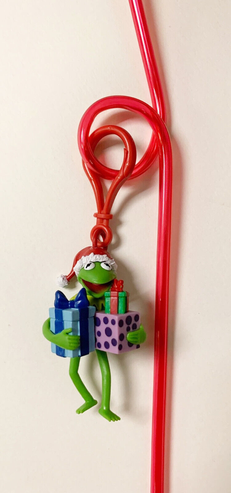 New Holiday Kermit Straw Clip at Disneyland - Disneyland News Today