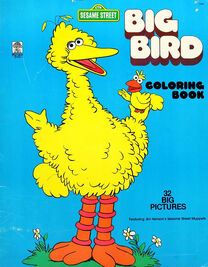 Big Bird Coloring Book 1982