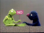 Kermit and Grover: NO