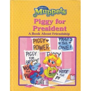 Muppet Kids Lessons Books LOT Something Special Piggy for President and  Star Helper 90s Kids 