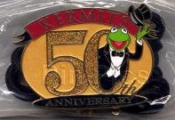 Kermit's 50th Anniversary Lanyard October 5, 2005 WDW Cast Exclusive Lanyard