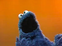 Cookie Monster [deep, gruff laughter] "Ha! Ha! Ha!"