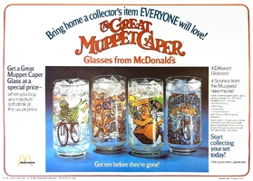 The Great Muppet Caper glasses (McDonald's)