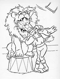 Beaker at the Ringling Bros. and Barnum & Bailey Circus