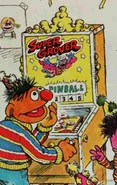 Supergroverpinball.jpg (34 KB) Pinball machine in the Sesame Street Clubhouse See No Evil, Hear No Evil, Smell No Evil