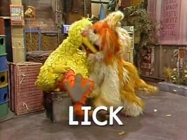 Barkley & Big BirdSesame Street Episode 1692