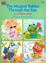 The Muppet Babies Through the Year Happy House Books 1985