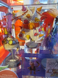 Gobo's costume from Catch the Tail by the Tiger on display.